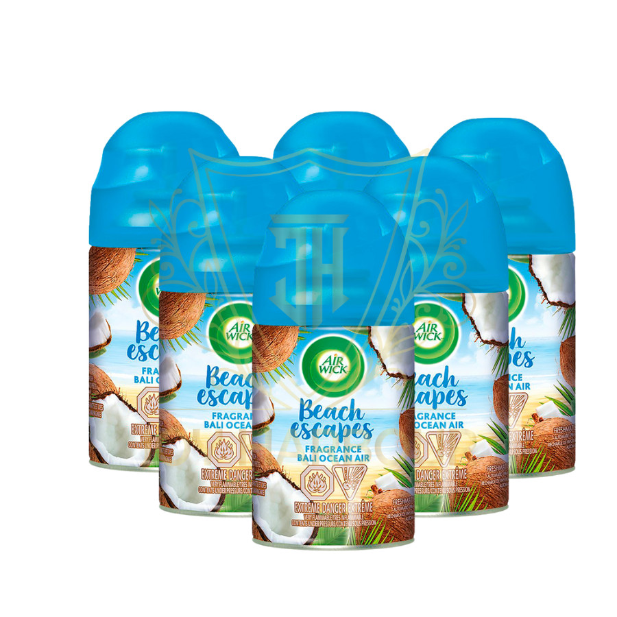 AIR WICK FRESHMATIC REFILL BEACH ESCAPE BALI OCEAN AIR 6.34OZ PK OF 6 gallery