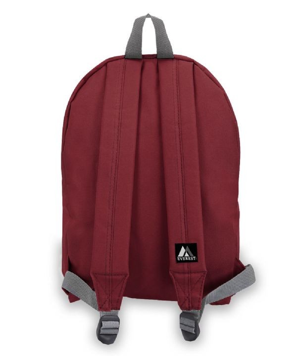 Everest Classic Backpack 15 Inch lightweight, durable, and spacious. Case Pack 6 3