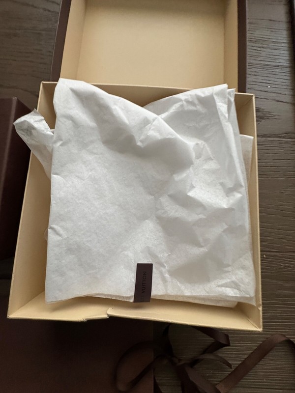 Authentic LOUIS VUITTON Bag Box BOX ONLY & Gucci Shopping Bag Lot gallery