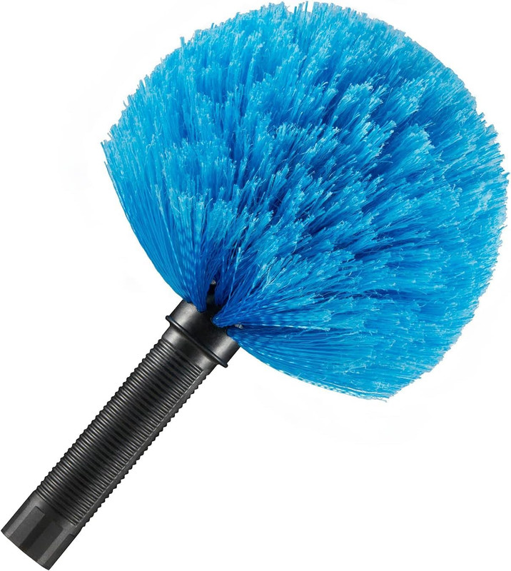 Screw on Cobweb Duster Brush Head | Spider Web for Outdoor and Blue gallery