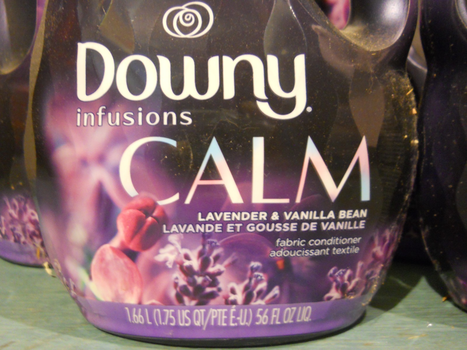 Downy Infusions Calm Lavender Vanilla Bean Fabric Conditioner 56 fl.oz TWO JUGS gallery