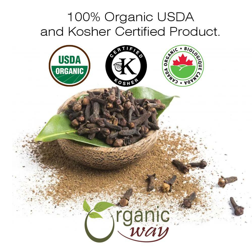 Organic Way Cloves Powder - Aromatic Spice | Organic, Kosher & USDA Certified gallery