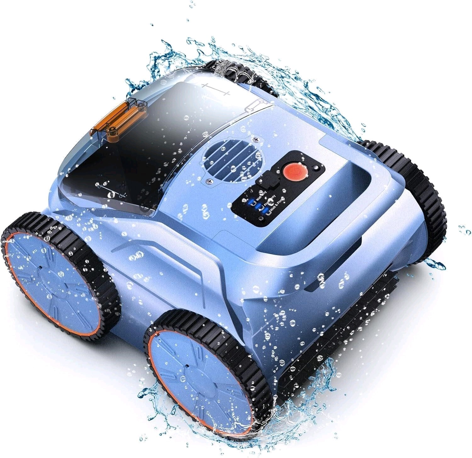Seauto SAT20 Robotic Pool Vacuum, Robotic Pool Cleaner for Inground Pools New gallery