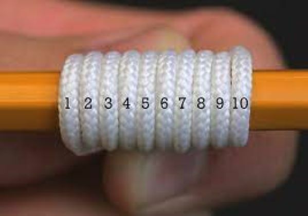 20-43 ft 0.9 mm White Lift Pull String Cord for Shades, Honeycomb, Window Blinds gallery