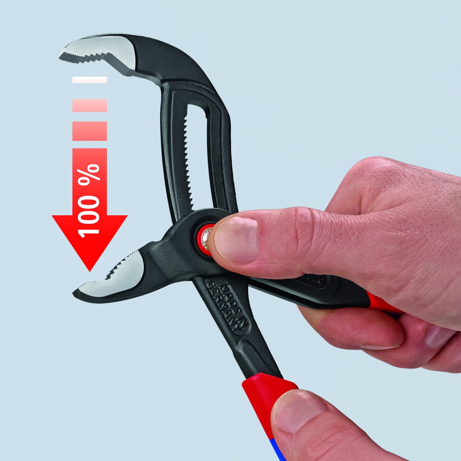 KNIPEX 8722250 SBA Tools - Cobra Quick Set Pump Pliers, Multi-Component gallery