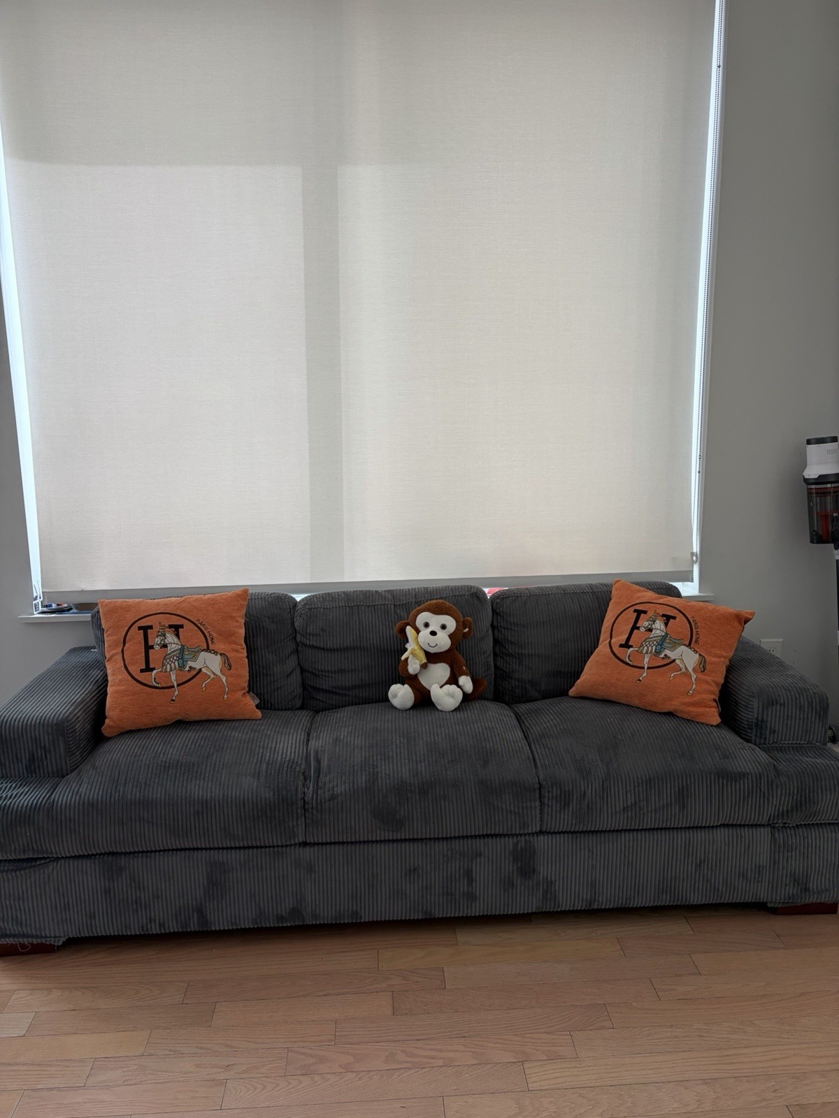 Modern Cream Grey Couch / Sofa gallery