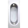 Rectangular Flush Door Pull, 3-1/8" x 1-11/32" x 17/32", Satin Chrome by Stone H gallery
