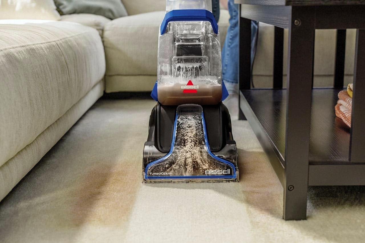 NEW 100% - BISSELL 3939 TurboClean Upright Vacuum, Cobalt Blue - Free Ship gallery
