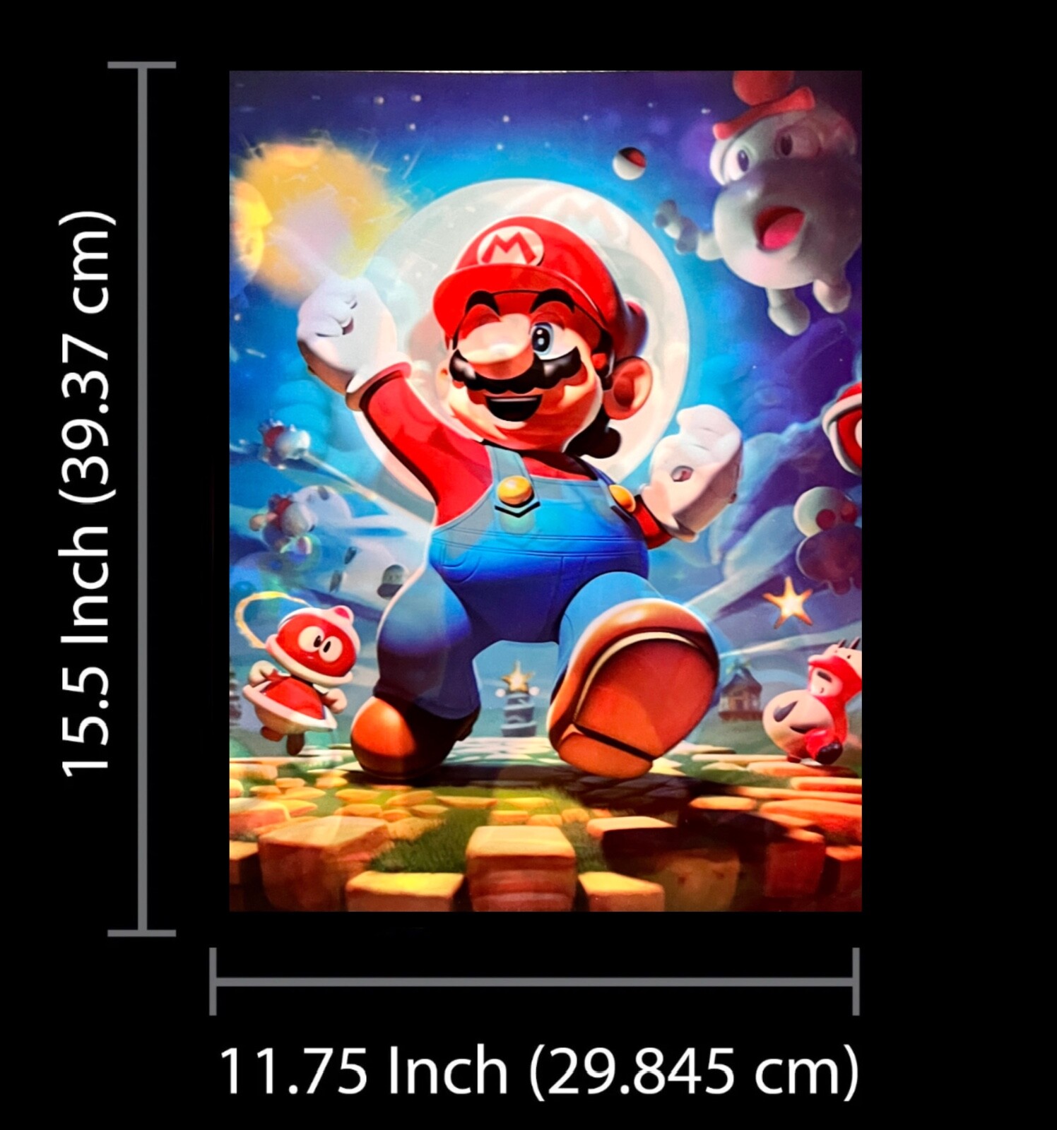 super Mario-3D Poster 3D Lenticular Flip Effect,3 In One gallery