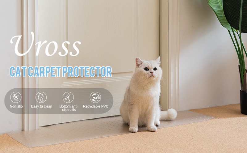 Carpet Protector for Pets - Cat Scratch Guard Mat, Anti Scratch Under Door gallery