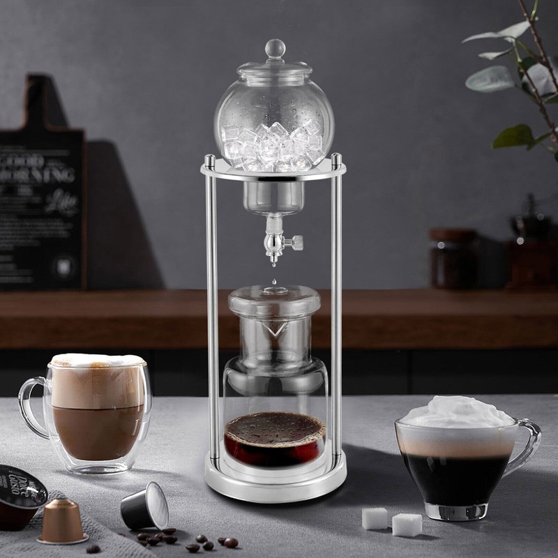 BD-6 Iced Coffee Dripper Coffee Maker Cold Brew Drip Tower 600ml For 6-8 People gallery
