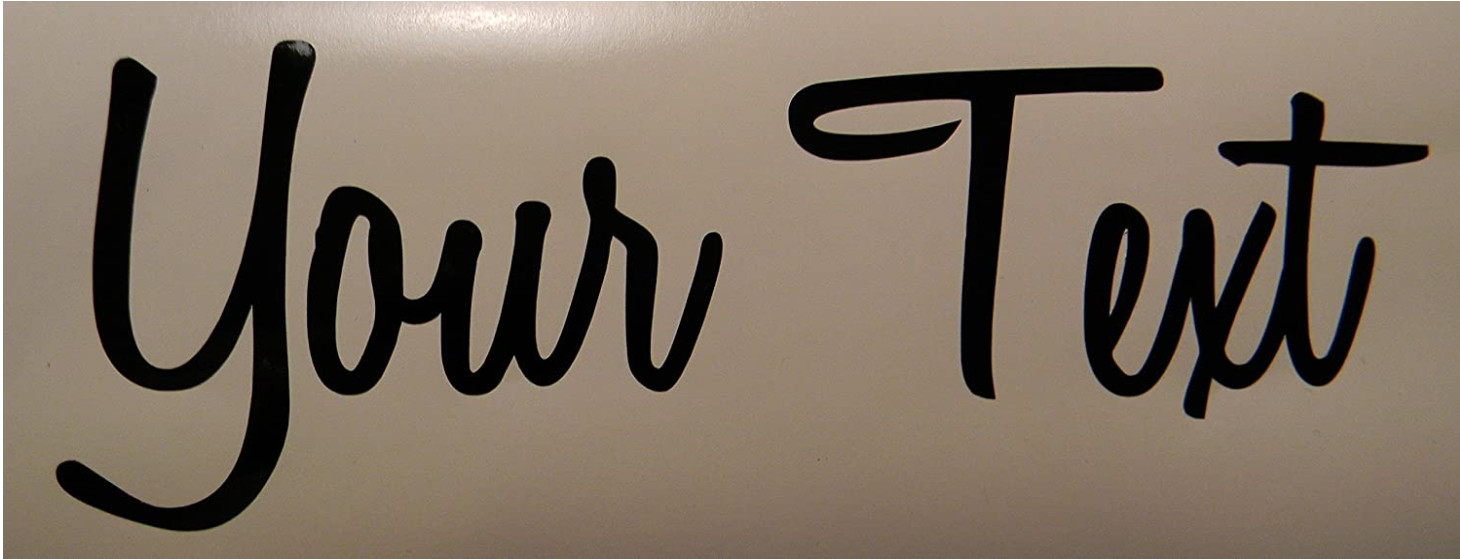 Personalized Custom Vinyl Decal Choose Your Design And Color gallery