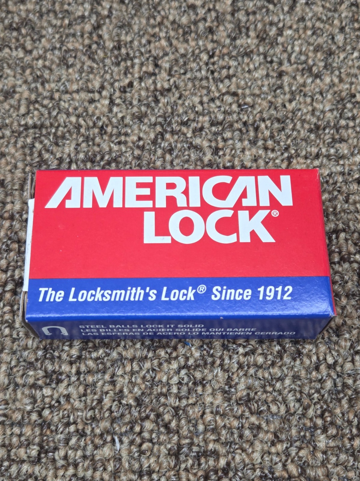 AMERICAN LOCK S1105KABLU2KS Anodized Aluminum Safety Padlock, Lot of 6 gallery