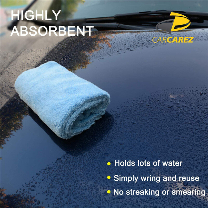 6 Pcs Edgeless Ultra Plush Microfiber Car Drying Towels Wash Buffing Detailing gallery