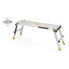Gorilla Ladders Platform 4' x 12" x 20" 300-Lb Load Capacity Aluminum Slim-Fold gallery