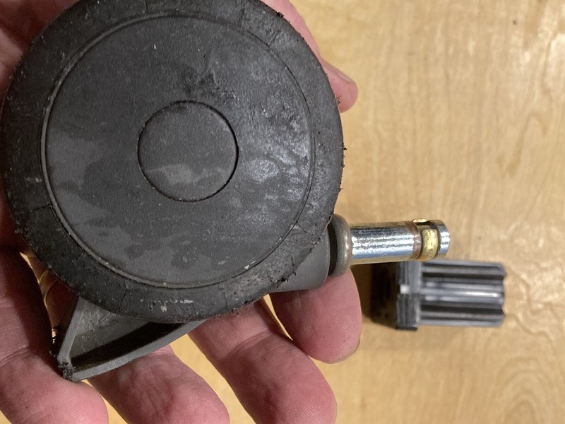 Weber 70360 Locking Caster Spirit Summit Genesis USED OEM off E310 2013 gallery