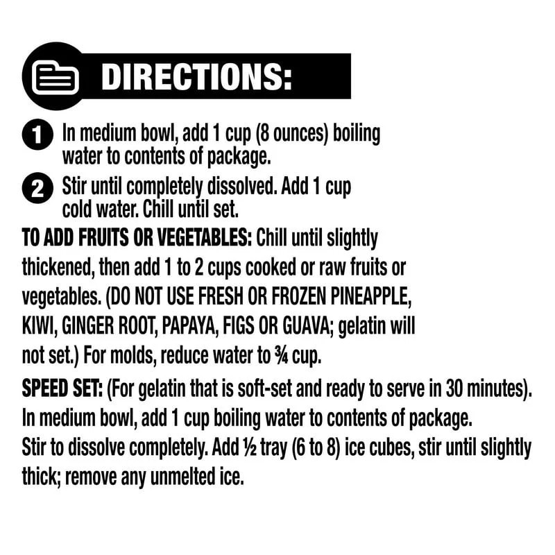(6 pack) Great Value Sugar Free Strawberry Gelatin Dessert, 0.3 oz gallery