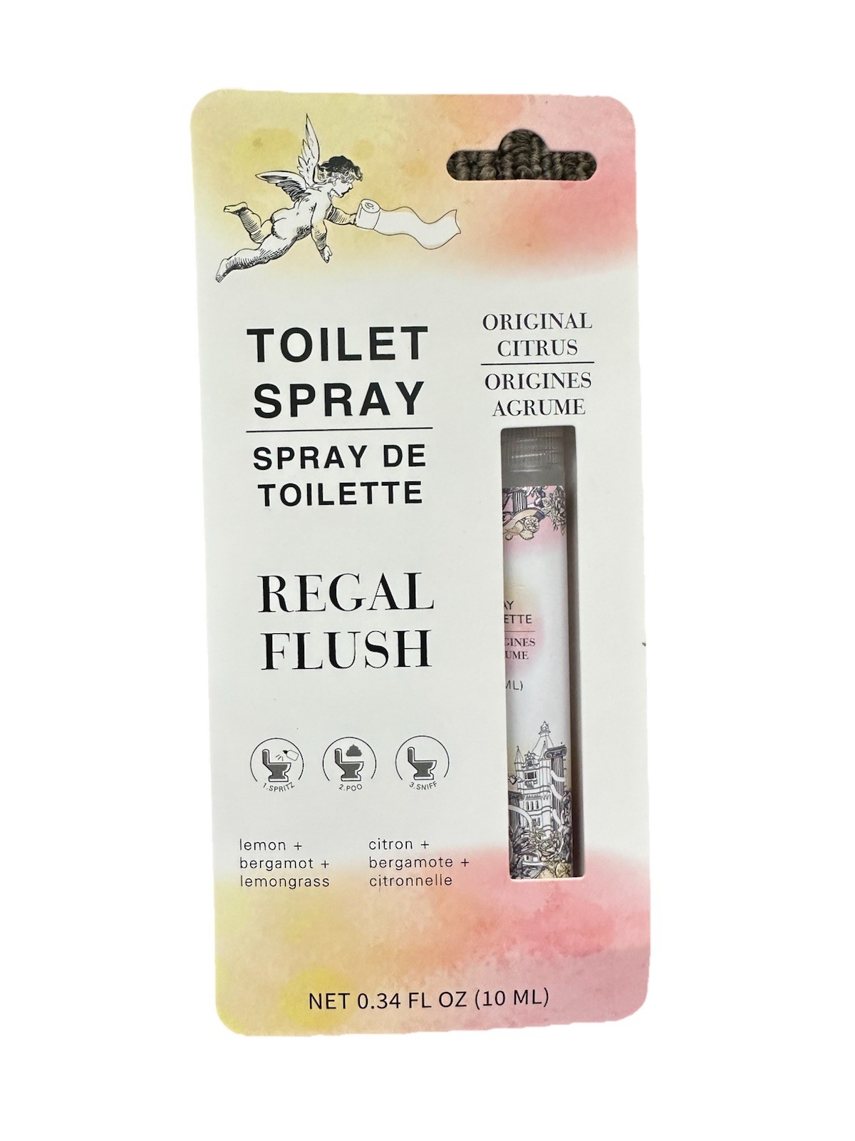 2x Regal Flush Toilet Spray Original Citrus Lemon Bergamot Lemongrass 10mL Each gallery