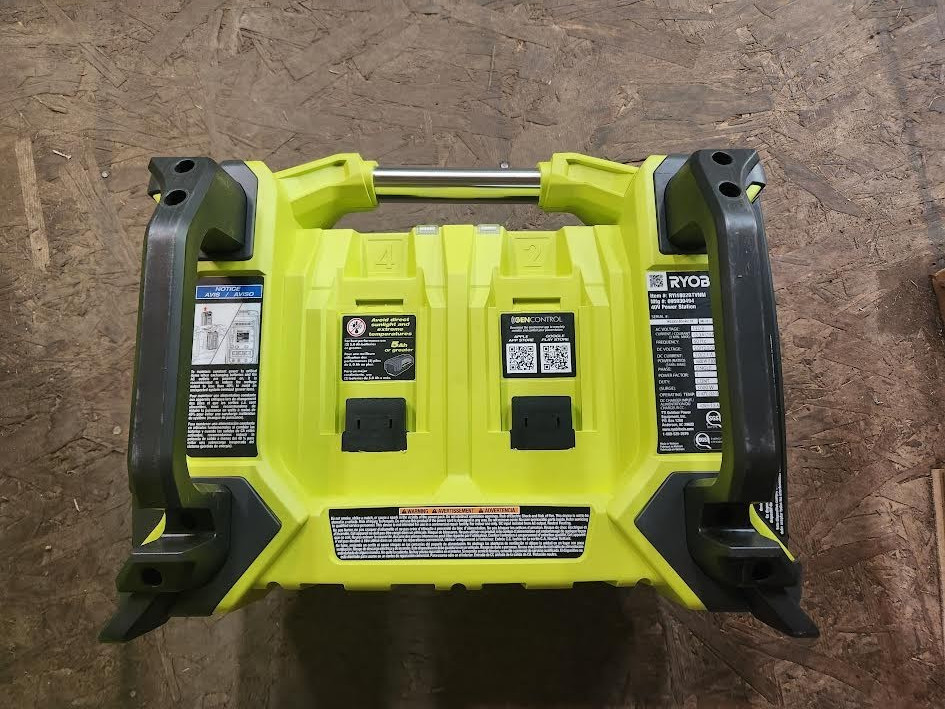 Ryobi 40v Power Station Inverter Generator, Bluetooth, 1800 Watts gallery