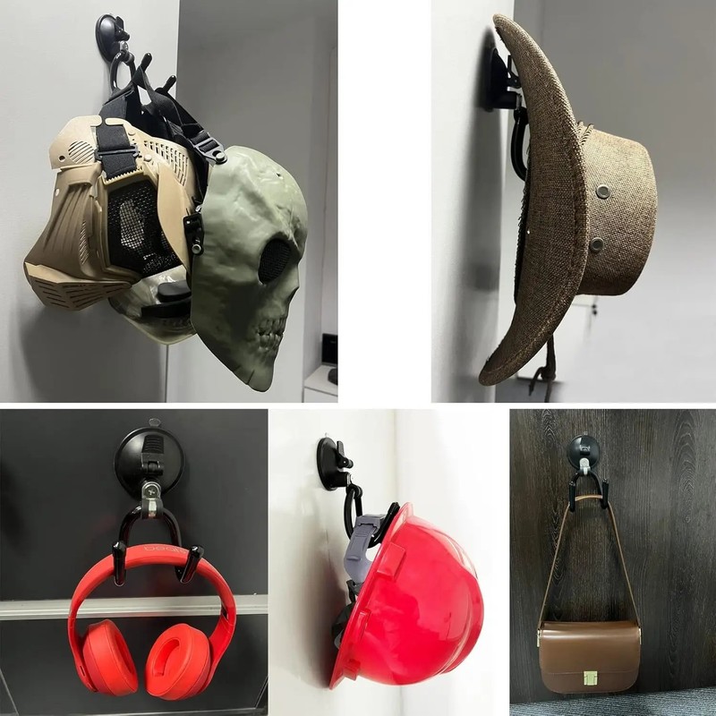 Acrylic Hat Rack with Suction Cup for Car & Truck - Secure, No Damage gallery
