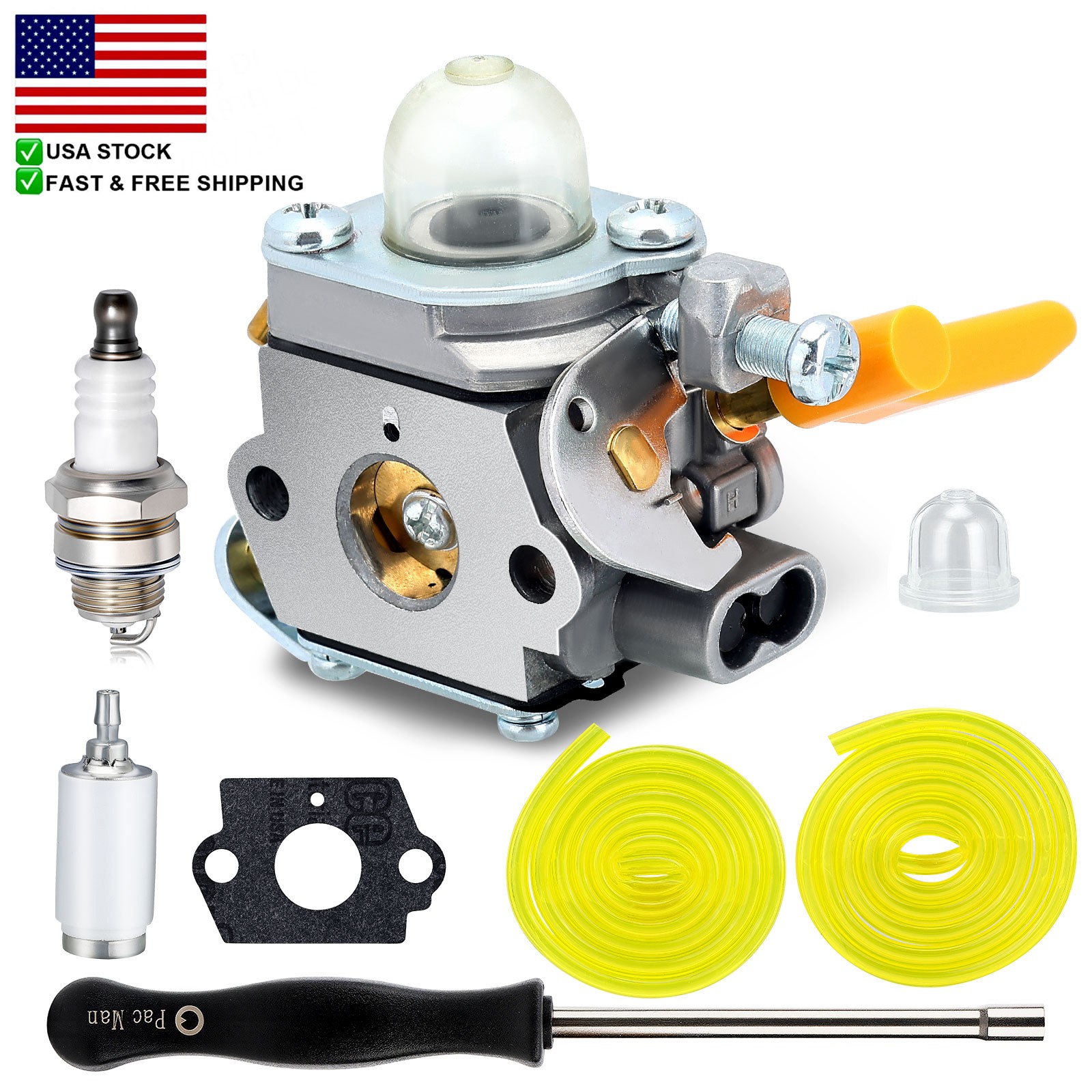 C1U-H60 30cc Carburetor For Ryobi EX26 Ryobi CS30 CS26 Craftsman 26cc Trimmer gallery
