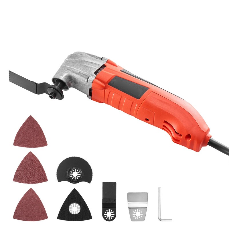 Oscillating Multi-Tool Kit, 2.2Amp Corded Electric Tool with 22,000 OPM Speed gallery