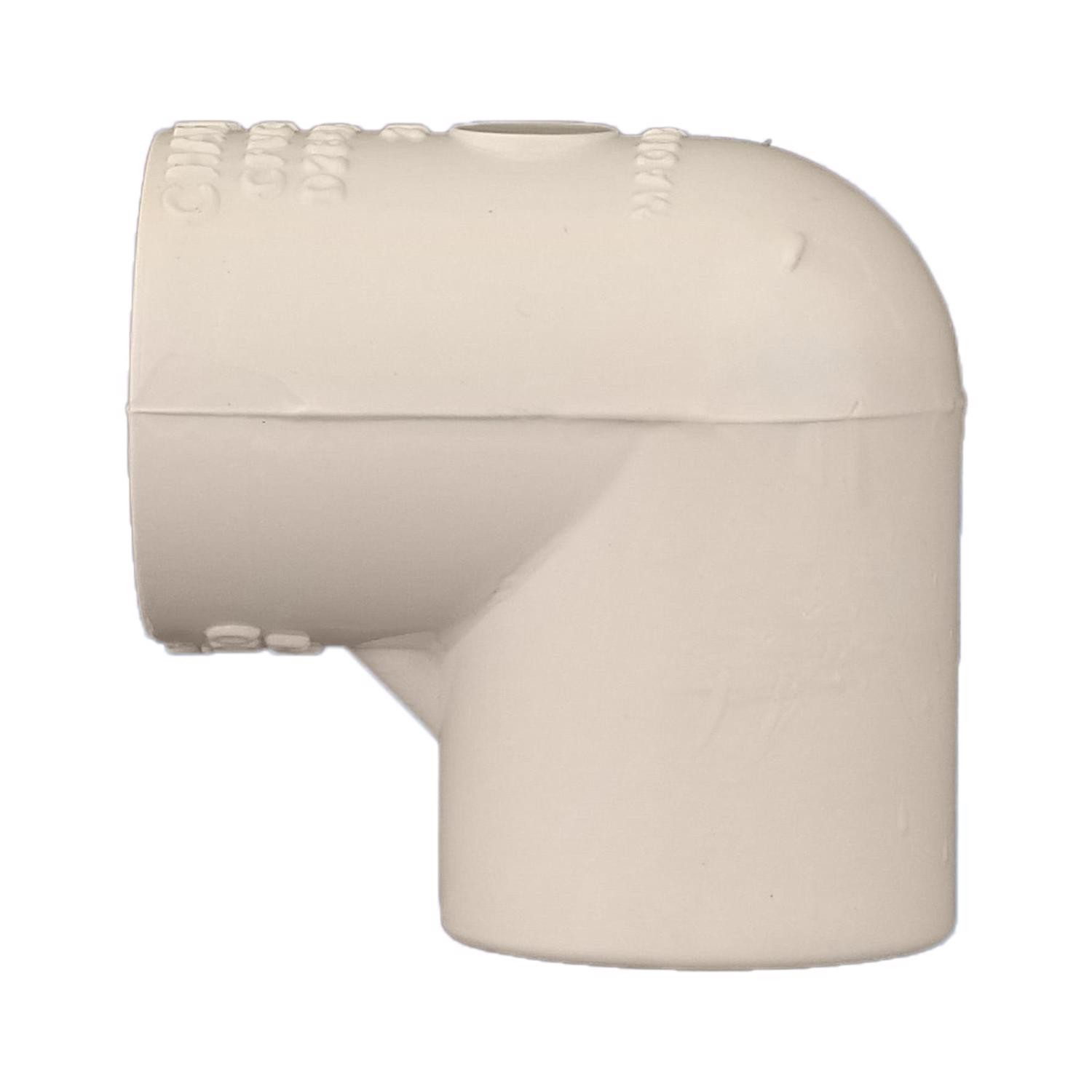 Charlotte Pipe CTS023000600 CPVC Socket 90 Degree Elbow 1/2 L in. (Pack of 25) gallery