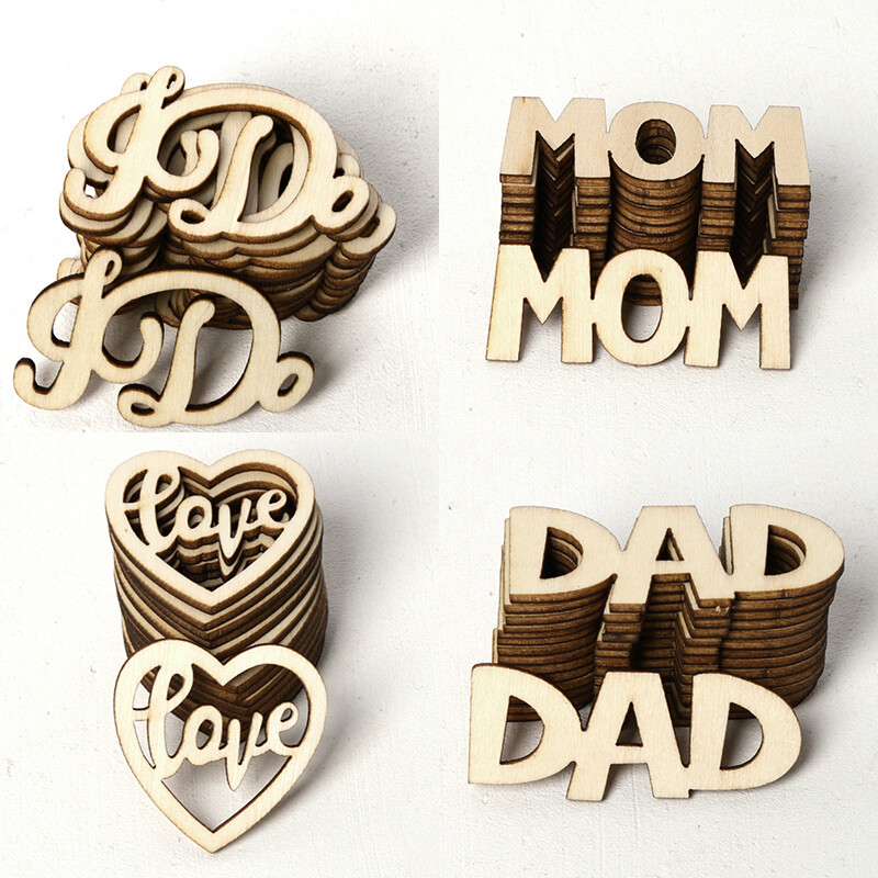 Craftwork Props Wedding Pack Alphabet Pieces 15 Ornament English Wholesale a gallery