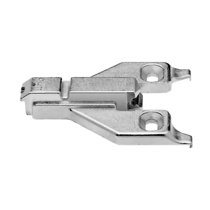 Blum CLIP Face Frame B175-660-22 | 0mm | Die-Cast | #7 x 3/4" Wood Screws gallery