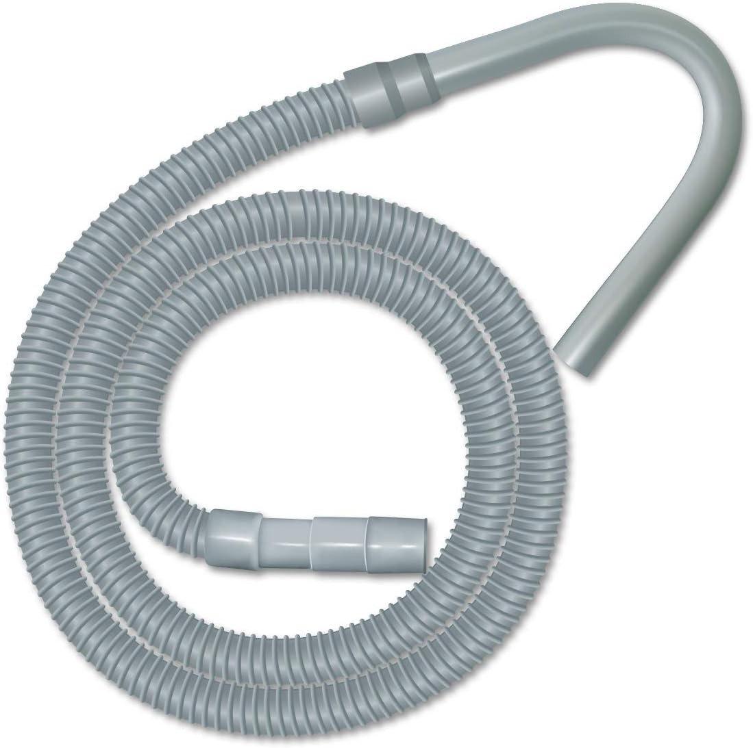 Replacement Washing Machine Flexible Drain Hose (6 feet) - Long Hook gallery