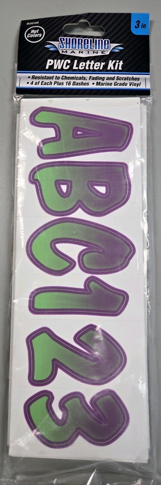 Boat Registration Numbers & Letters HOT COLOR 3" Boat & Jetski PWC Stickers |A7 gallery