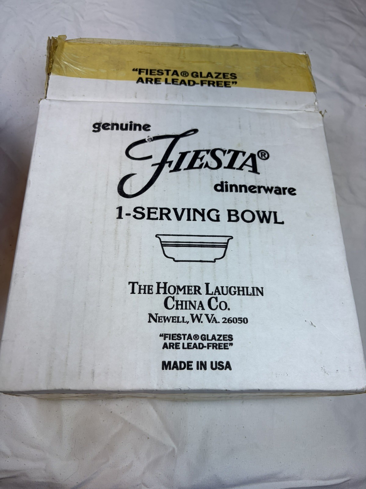 Fiesta Halloween 8" Serving Bowl Orange Black Cat Witch Hat HLC USA Fiestaware gallery
