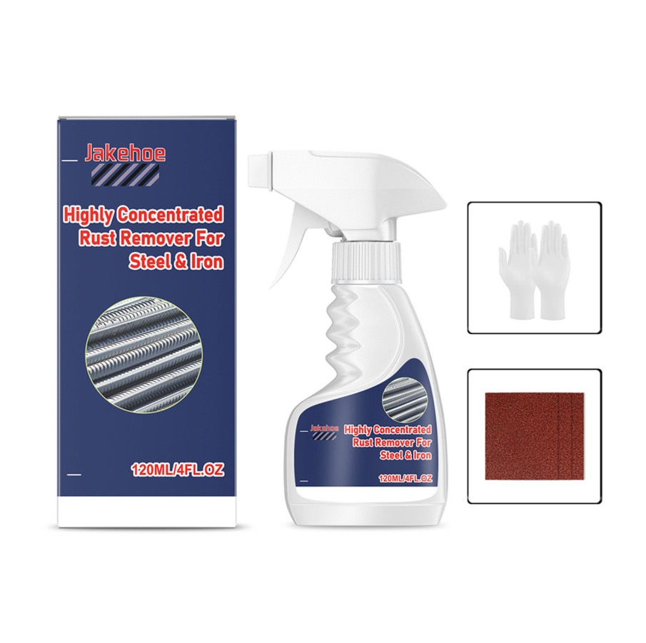 Industrial Rust Remover 120ml Highly Concentrated Fast Acting Steel Iron Cleaner gallery