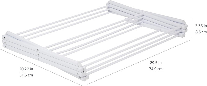 Foldable Portable Clothes Drying Rack for Indoor Air Drying, Collapsible Design, gallery