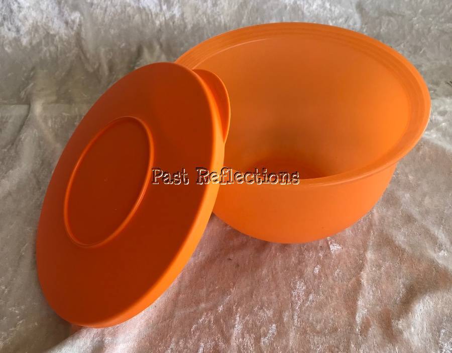 TUPPERWARE ALFRESCO IMPRESSIONS 1.3L BOWL ORANGE gallery