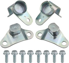 Tailgate Hinge Kit w/Bolts for Rear Tail gate Door Panel Compatible with 1999-20