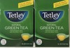 2 Box - Tetley All Natural Green Tea, 72 Count Tea Bags Per Box. Natural. gallery