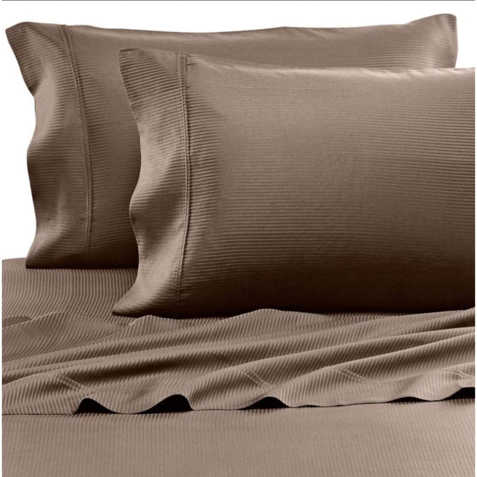Eucalyptus Origins Striped 450 & 500 Thread-Count Tencel Lyocell Pillowcases gallery