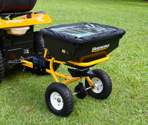 Heavy Duty 85 lb Tow Behind Broadcast Spreader ATV Garden Tractor Seed Spreading gallery