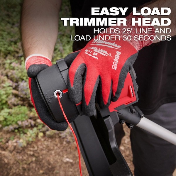 Milwaukee Tool 2828-20E String Trimmer, 9.1 Lb, Cordless, 18V Dc gallery