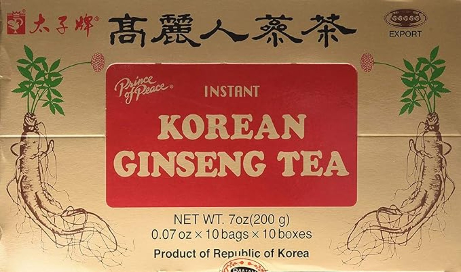 Korean Panax Ginseng Tea - 100 Count-Prince of Peace gallery