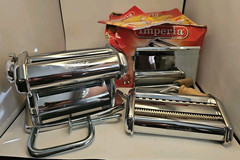 Imperia Pasta Maker Machine- 100% Made in Italy, Heavy Duty Steel – LIGHTLY USED