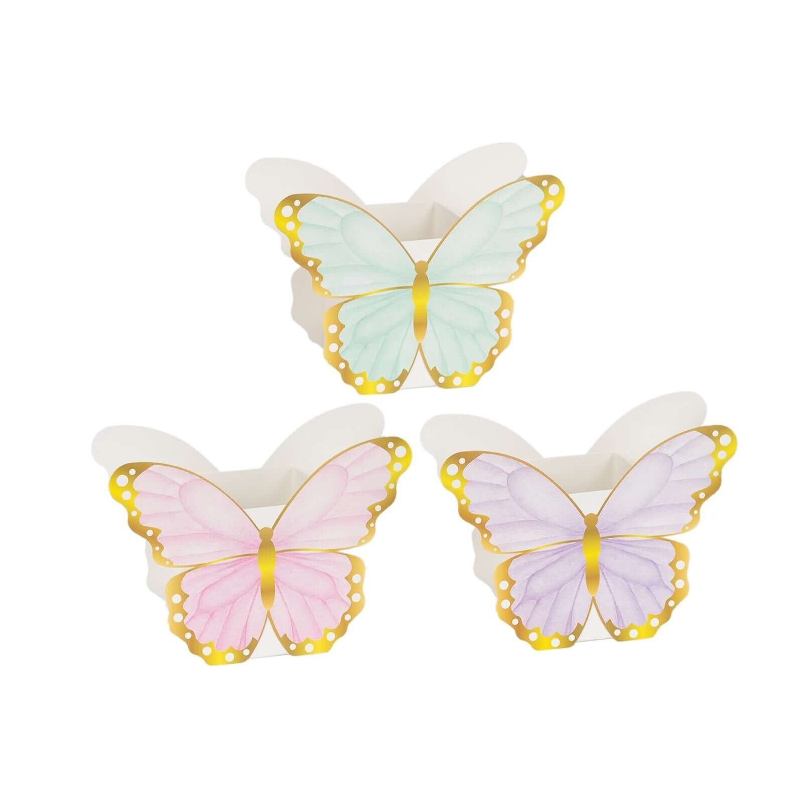 12 Assorted Paper Butterfly Party Favor Boxes Events Home Decorations Supplies gallery