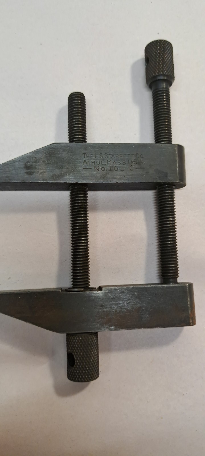 Vintage L.S. Starrett No.161-A Parallel Clamp Tool-USA (60218) gallery
