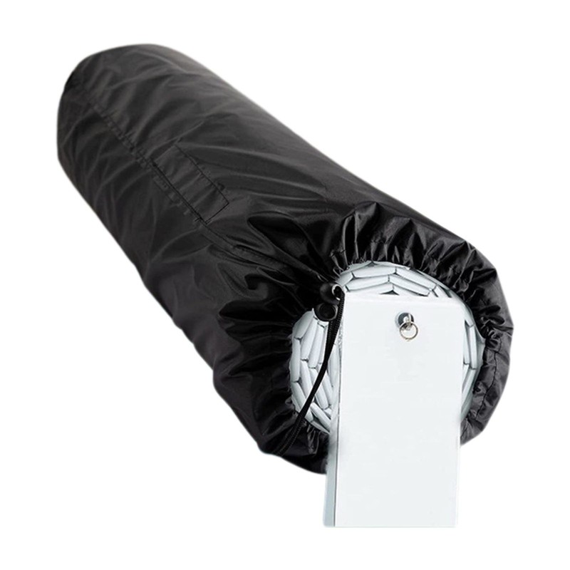Pool Cover Silver Coated 190T Polyester Taffeta Roll Up for Outdoor Pools gallery