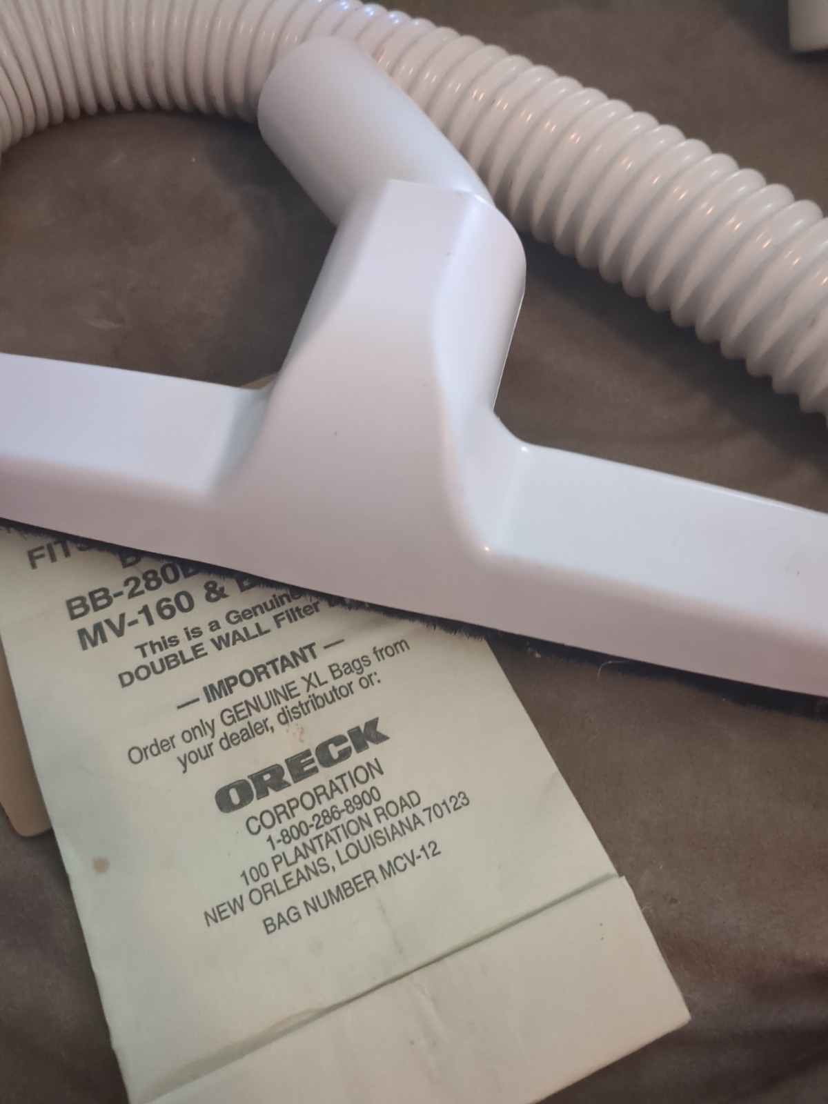 Oreck XL BB870-AW Compact Handheld Canister Vacuum Cleaner-Tested Works gallery