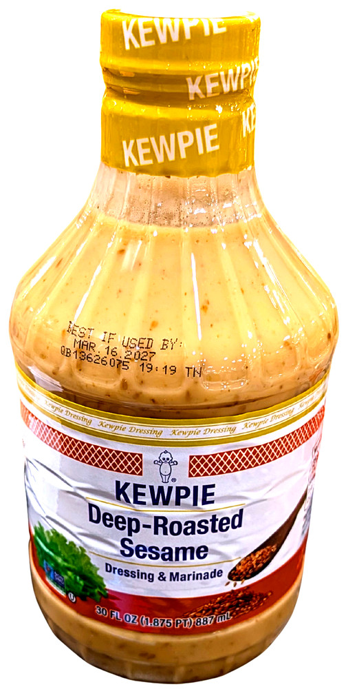 Kewpie Deep-Roasted Sesame Dressing and Marinade 30 Fl Oz EXP 03/2027