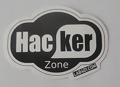 Hacker Zone Sticker