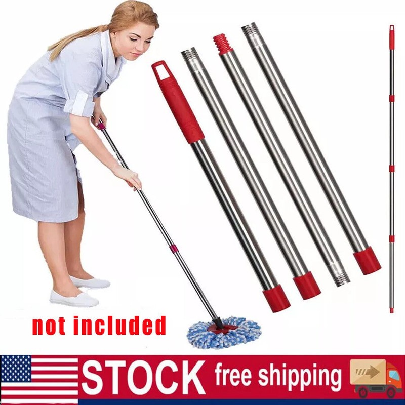Spin Mop Pole Handle Replacement 4-Section For O-Cedar EasyWring gallery