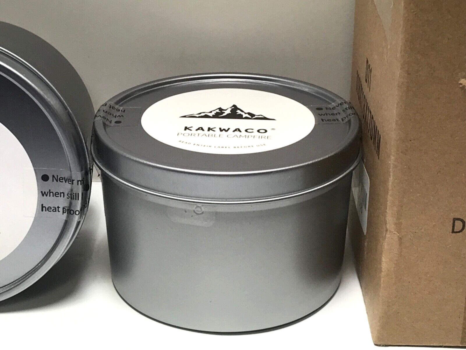 KAKWACO Portable Campfire Maker 3-5 Hours of Burn Time. New 2 Pcs. gallery